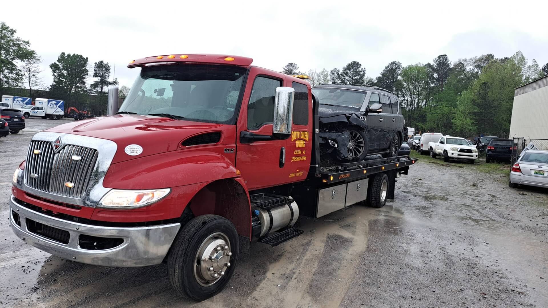 Wreck Recovery services in Calera Al